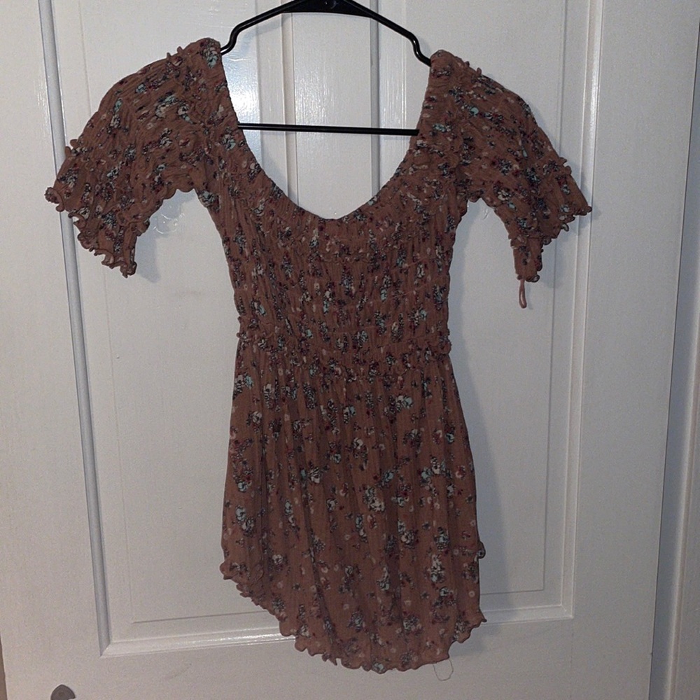 Free People Floral Top XS